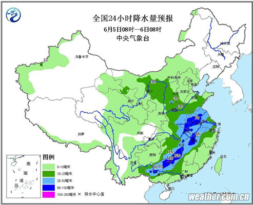 中央气象台发布未来三天天气预报：7省份将迎中到大雨，吉林黑龙