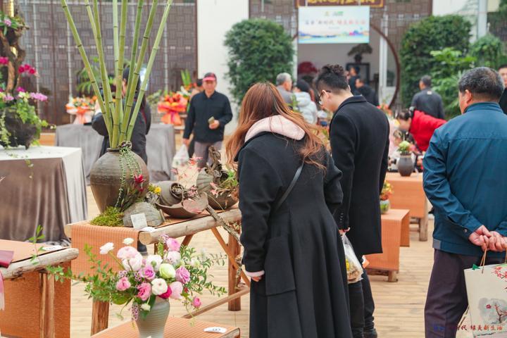 浙江金华花卉批发市场蓬勃发展繁荣景象