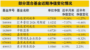 混合型基金解析，投资多元化，风险分散化