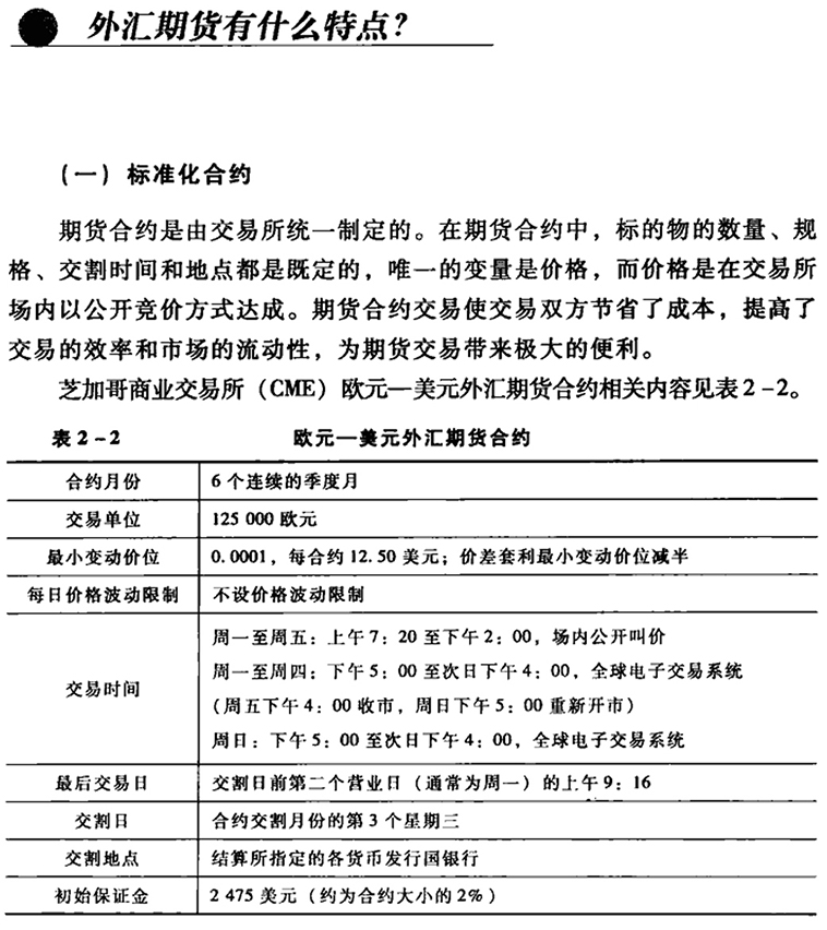 外汇期货的承载能力与货币交易市场的深度与广度分析