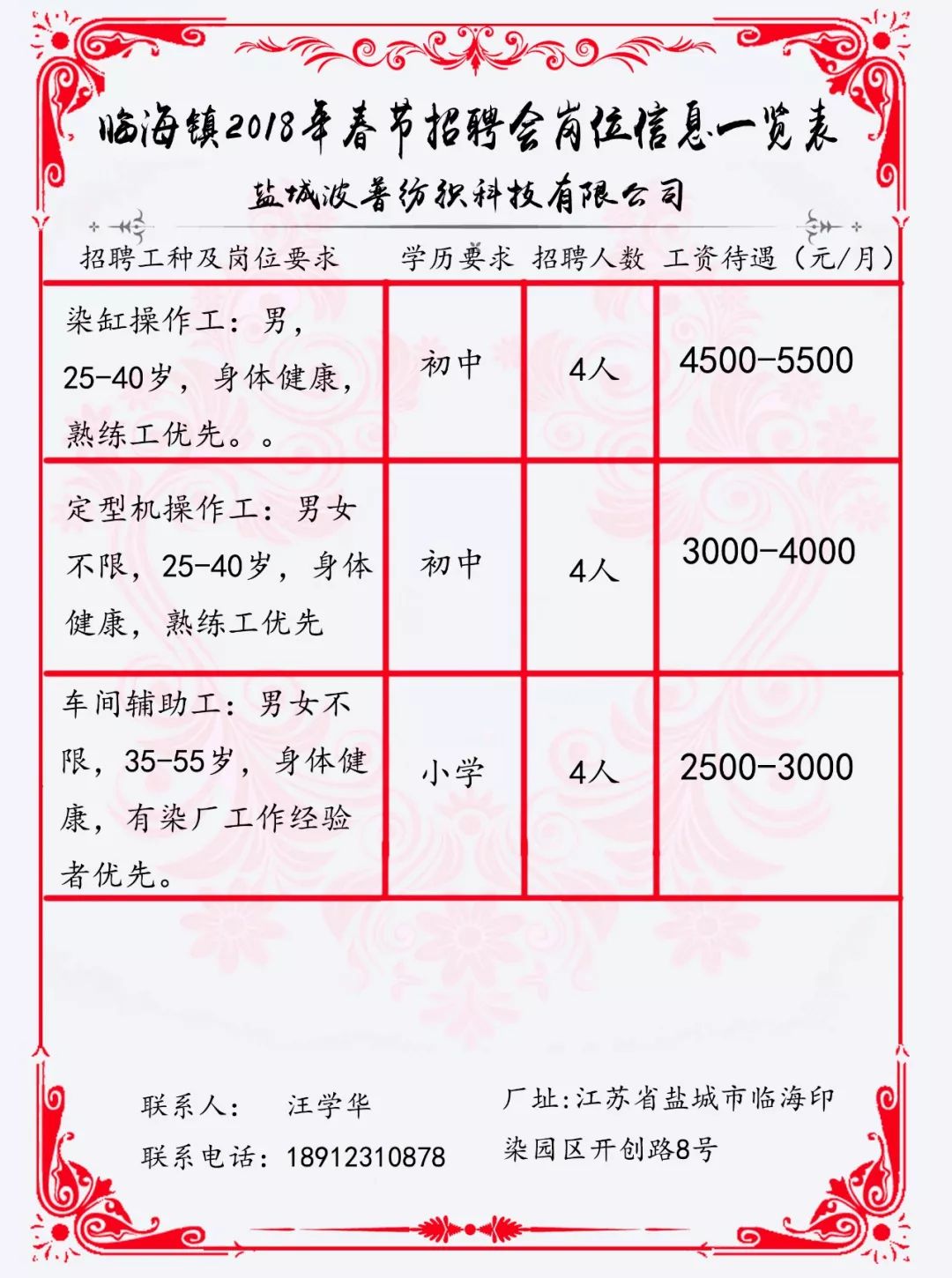 沈巷镇最新招聘信息全面解析